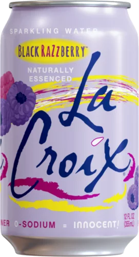 Lacroix Black Razzberry Sparkling 12p Can