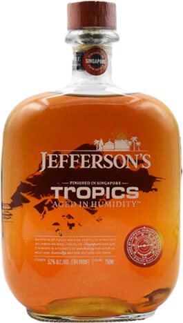 Jefferson's Tropics Aged In Humidity Kentucky Straight Bourbon