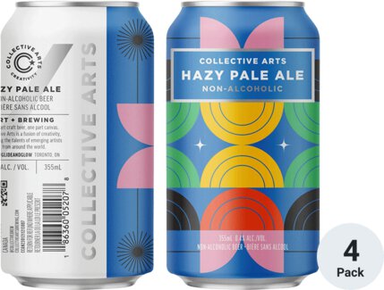 Collective Arts Non Alcoholic Hazy Pale Ale Single