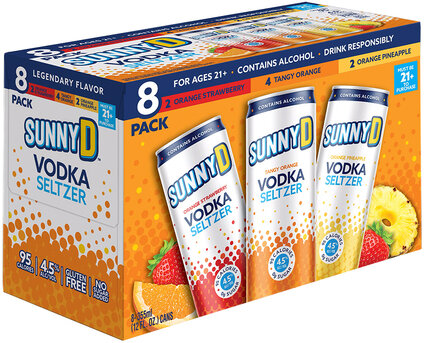 SUNNY D VODKA SELTZER VARIETY