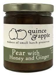 Pear With Honey And Ginger Preserves