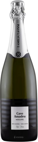 Cave Amadeu, Sparkling Moscatel 2020-ORGANIC-Brazil