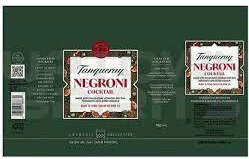 Tanqueray Negroni Cocktail