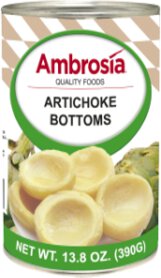 Ambrosia Artichoke Bottoms 390gr