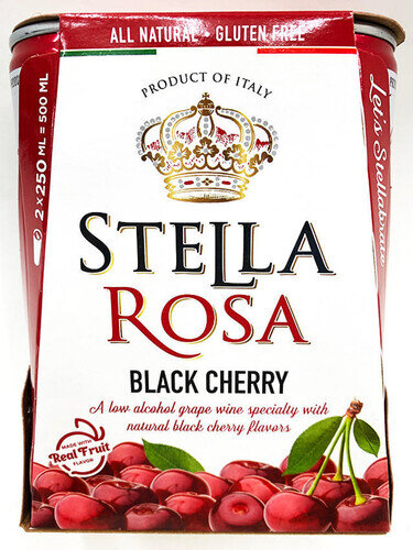STELLA ROSA BLACK CHERRY 250ML 2PK CAN