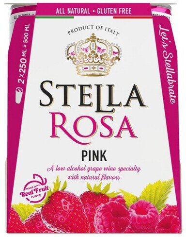 STELLA ROSA PINK 250ML 2PK CAN