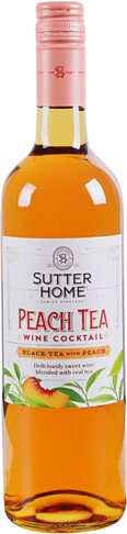 SUTTER HOME PECH TEA WINE COCKTAIL 750