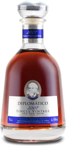 Diplomático Rum Single Vintage 2007 Finished In Sherry Cask