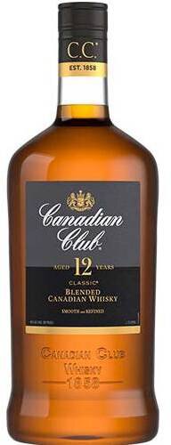 Canadian Club Classic 12 Year Blended Canadian Whisky 1L Canadian Club Classic 12 Year Blended Canadian Whisky 1L