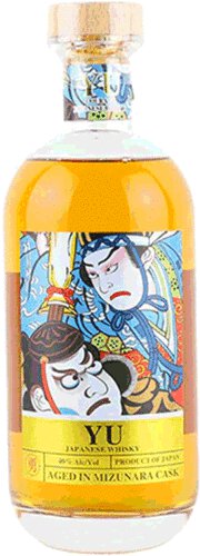 Yu Courage Single Malt Japanese Whiskey Aged In Mizunara Cask