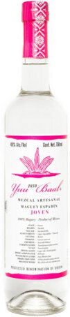 Yuu Baal Mezcal Artesanal Joven Espadin