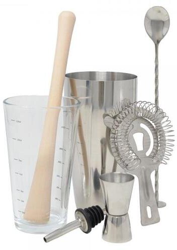 Entertaining Essentials 7 Piece Barware Set