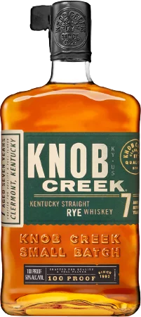 Knob Creek 7 Year Old Straight Rye Whiskey