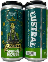 Spring House Lustral Hazy IPA 16oz Cans