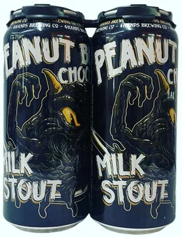 4 hands Absence Of Light PB Choc Milk Stout 16oz Cans