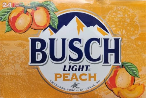 Busch Light Peach