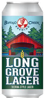 Buffalo Creek Brewing Long Grove Lager