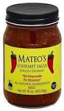 Mateo's Gourmet Salsa - Mild