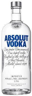 Absolut Vodka 1.75L, Sweden