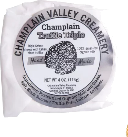 Champlain Valley Organic Truffle Triple Creme
