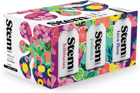 Stem Ciders Tropical Variety Pack Cider Cn