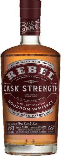 Rebel Cask Strength Single Barrel Bourbon