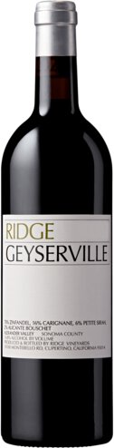 Ridge Geyserville Alexander Valley