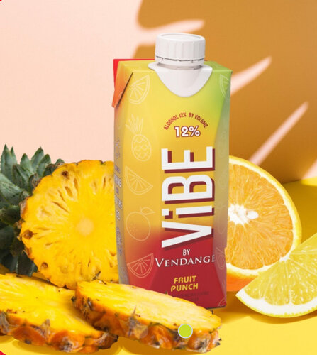 Vibe By Vendange Fruit Punch Flavored Wine Tetra Pack