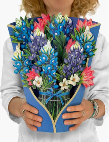 Fresh Cut Paper Co Blue Bonnets