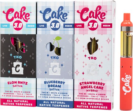 Cake 3.0 3gm TKO Disposable Device