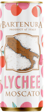 Bartenura Lychee Moscato 4pk Can
