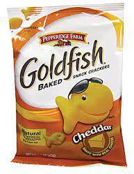 Pepperidge Farm Goldfish Bakes Snack Crackers Cheddar