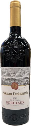 Maison Delalande Bordeaux Red