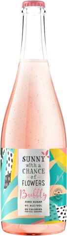 Sunny With A Chance Of Flowers Bubbly Rose Positively