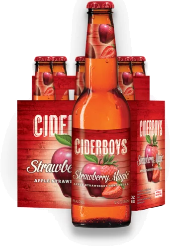 Cider Boys Strawberry Magic Hard Cider