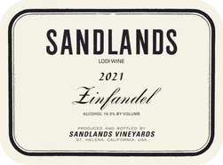 Sandlands Lodi Zinfandel 2021