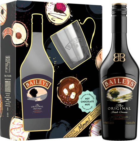 Bailey's Irish Cream Gift Set with Hot Chocolate Mug - Archer