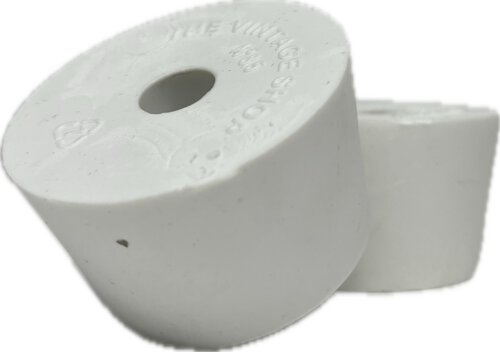 Rubber Stopper, #8.5, drilled