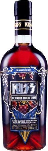 Kiss 15 Years Old Detroit Super Premium Dark Rock Rum