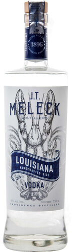 JT Meleck Distillers Louisiana Rice Vodka