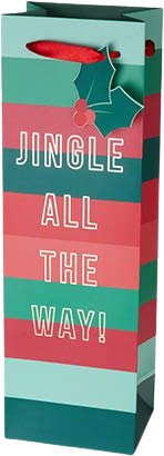 True Brands Gift Bag Cakewalk Jingle All The Way Bag