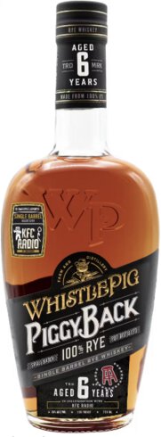 Whistle Pig Piggy Back Rye 6 YR KFC Radio Bar Stool Sports