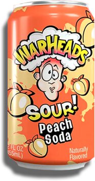 Warheads Sour Peach Soda