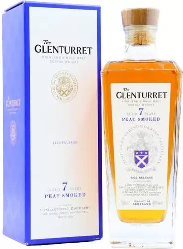 The Glenturret 7 Year Peat Smoked 2023 Release