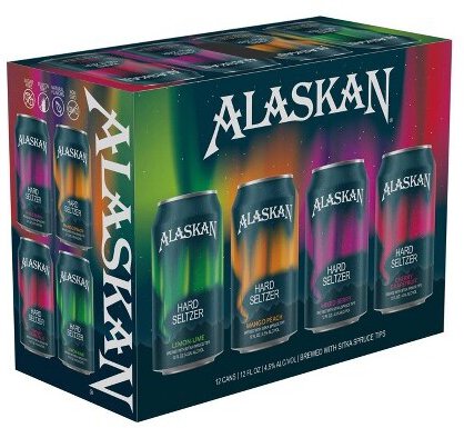 ALASKAN SELTZER VARIETY 12CAN