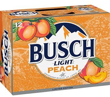BUSCH LIGHT PEACH