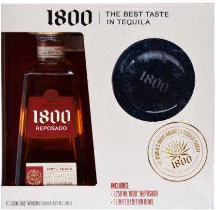 1800 Reposado Tequila Gift Set Ceramic Cup