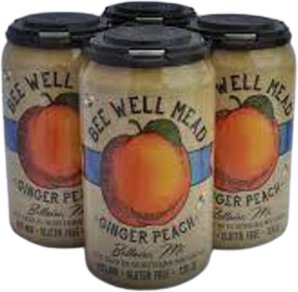 Bee Well Mead Ginger Peach Mead