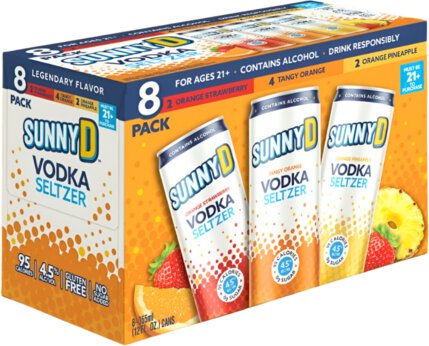 Sunny D Vodka Seltzer Variety
