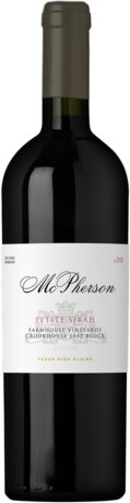 McPherson Petite Sirah Texas High Plains
